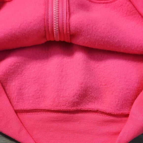 ☔️🩵Hot Pink Oregon Coast Seaside Zippered Hoodie Sweatshirt Jacket Large - Picture 7 of 10